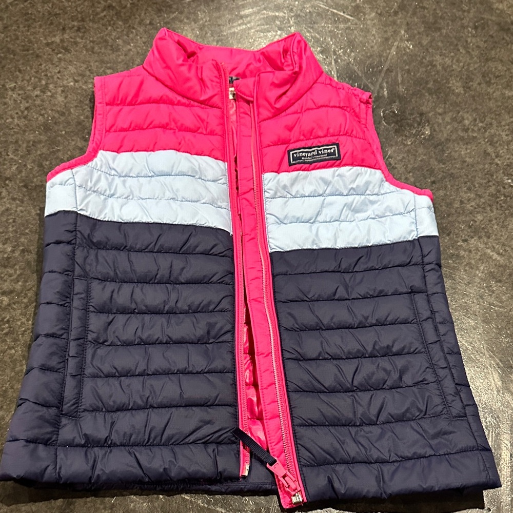 Vineyard Vines Colorblock Puffer Vest